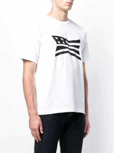 Shop Calvin Klein Jeans Est.1978 American Flag T In White