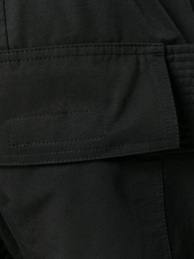 Shop Rick Owens Drkshdw Drop Crotch Drawstring Trousers In Black