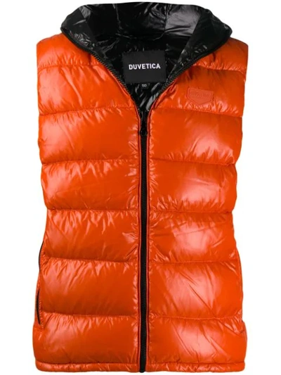 Shop Duvetica Dhube Padded Jacket In Red