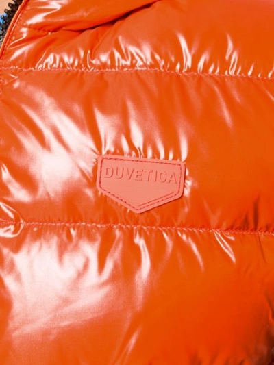 Shop Duvetica Dhube Padded Jacket In Red