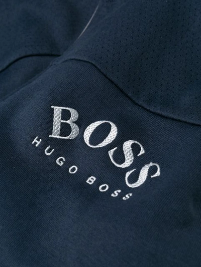 Shop Hugo Boss Sweatshirt Mit Logo In Blue