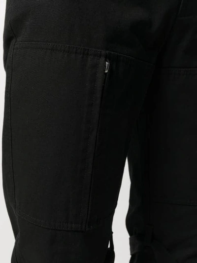 Shop Ambush Buckle Detail Trousers In Black