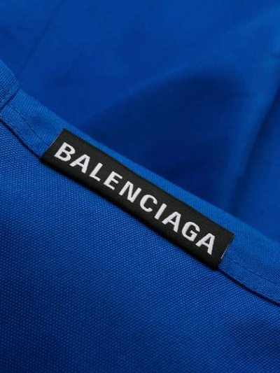 BALENCIAGA INCOGNITO经典派克大衣 - 蓝色