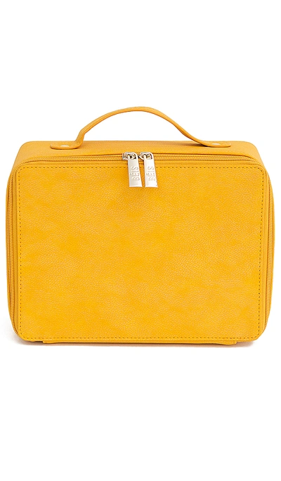 Shop Beis The Cosmetic Case In Yellow.