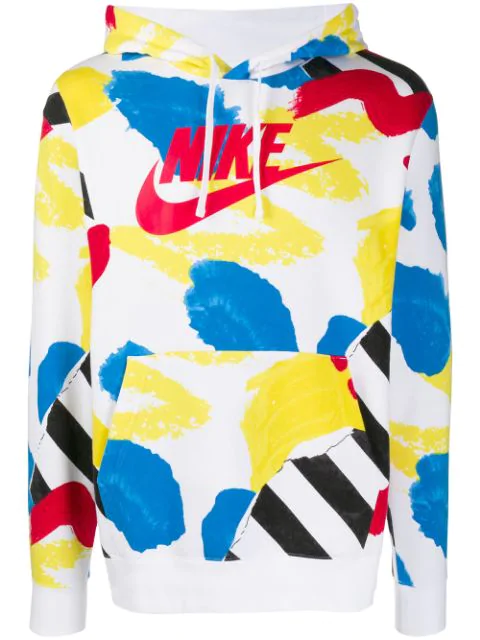 nike hoodie multicolor