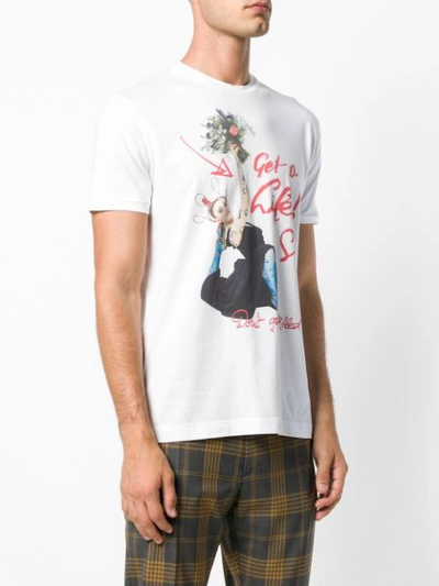 Shop Vivienne Westwood Printed T-shirt - White