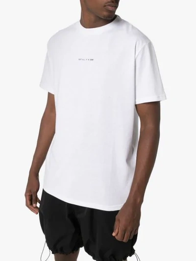 Shop Alyx Ex Nihilo Logo-print T-shirt In White