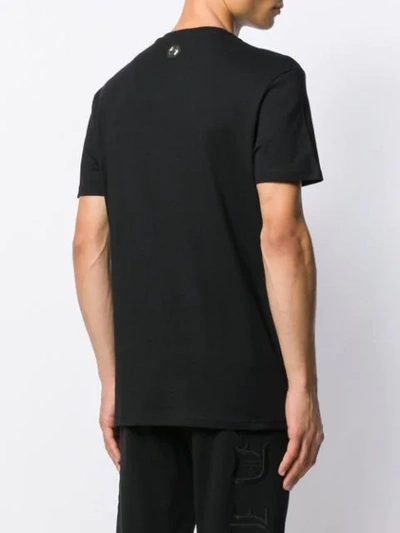 Shop Philipp Plein Skull Crystal T-shirt In Black