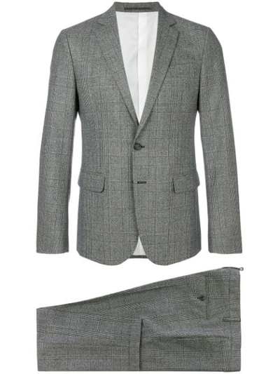 Shop Dsquared2 Checked Two-piece Suit - Grey