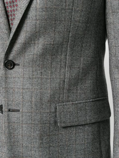 Shop Dsquared2 Checked Two-piece Suit - Grey