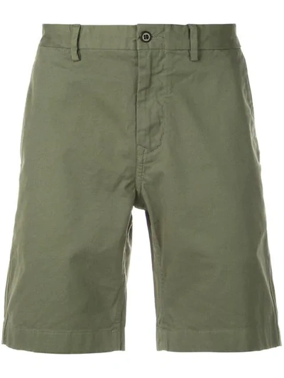 Shop Alex Mill Classic Chino Shorts In Army Olive