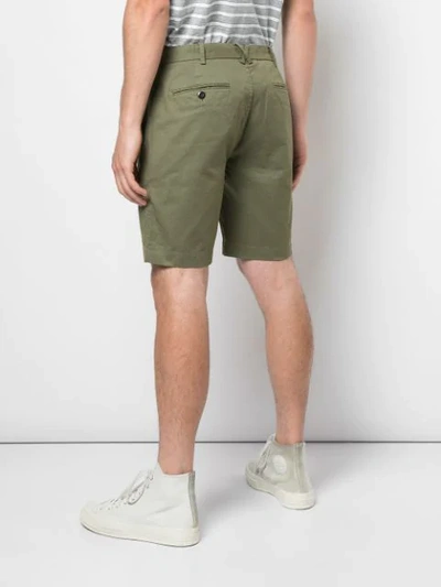 Shop Alex Mill Classic Chino Shorts In Army Olive