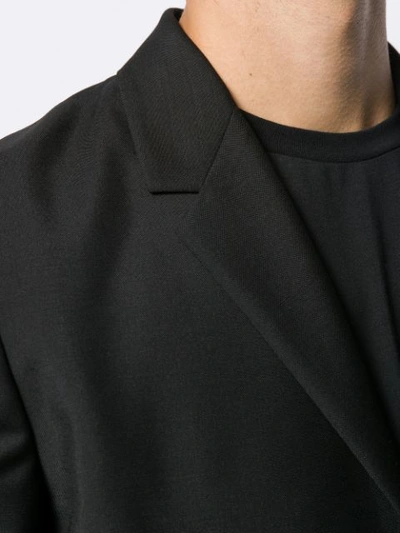 JIL SANDER SINGLE-BREASTED BLAZER - 黑色