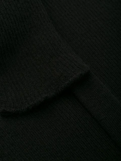Shop Rick Owens Schmaler Pullover In Black