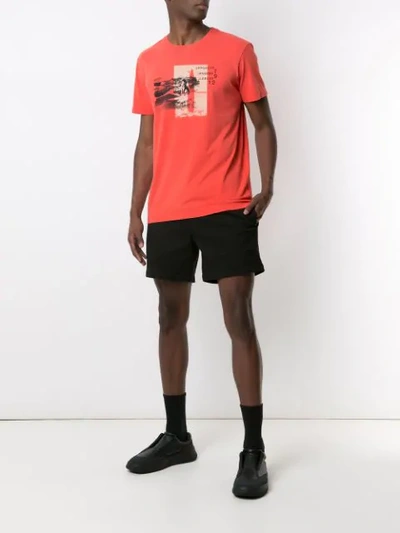 Shop Osklen 'vintage Surf Points' T-shirt In Orange