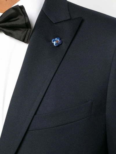 Shop Lardini Dinner Suit In Blue