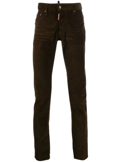 Shop Dsquared2 Cool Guy Corduroy Jeans In Brown