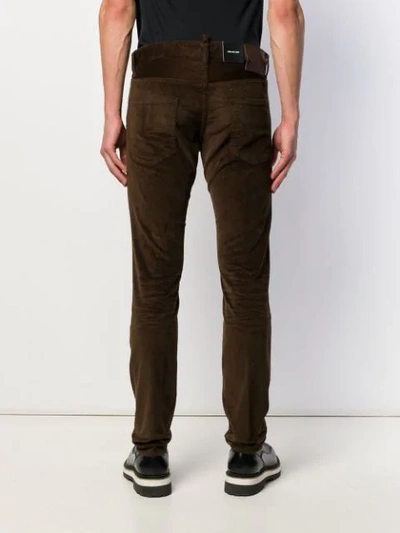 Shop Dsquared2 Cool Guy Corduroy Jeans In Brown