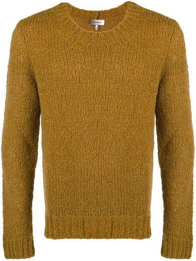 Shop Isabel Marant Fluffy Knit Jumper In Brown