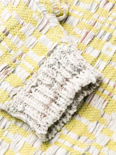Shop Acne Studios Mop Inspired Knitted Jumper In Av4-brown/yellow