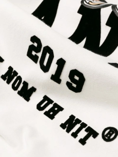 Shop Ih Nom Uh Nit Logo Graphic Print T-shirt In White