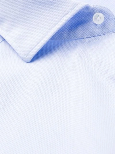 Shop Barba Classic Shirt In Blue