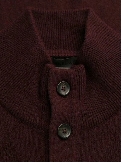 Shop Corneliani Roll Neck Jumper In Red