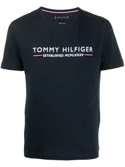 Tommy Hilfiger Mcmlxxxv T-shirt In 403 Sky Captain | ModeSens