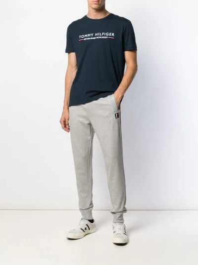 Shop Tommy Hilfiger Mcmlxxxv T-shirt In 403 Sky Captain