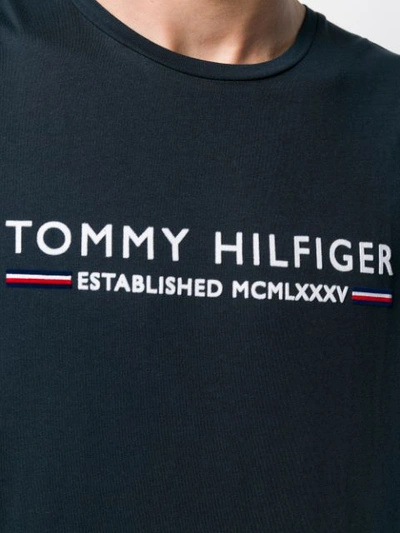 Tommy Hilfiger Mcmlxxxv T-shirt In 403 Sky Captain | ModeSens