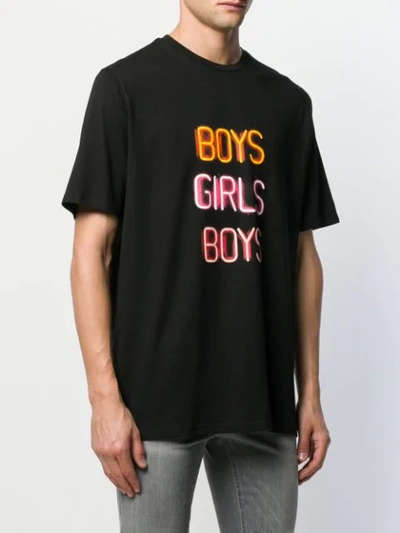 Shop Neil Barrett Boys Girls T-shirt In Black