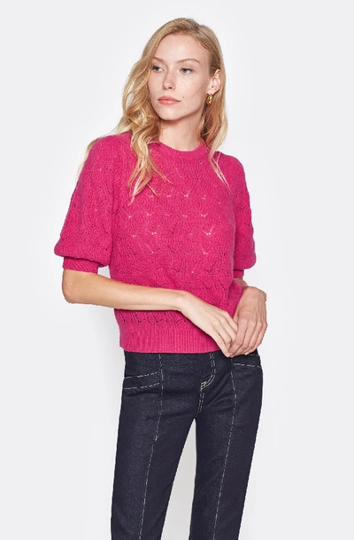 Shop Joie Jenise Sweater In Fuchsia