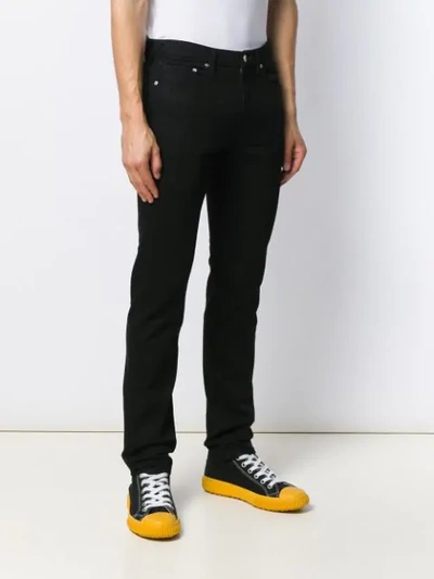 Shop Ps By Paul Smith Straight Leg Jeans In Black