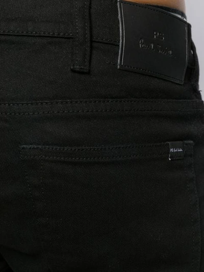 Shop Ps By Paul Smith Straight Leg Jeans In Black