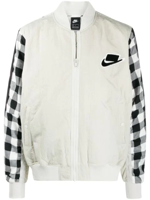 nike checkered jacket