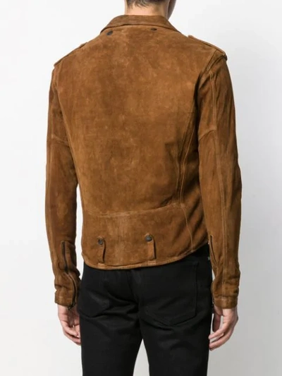 GIORGIO BRATO FITTED BIKER JACKET 