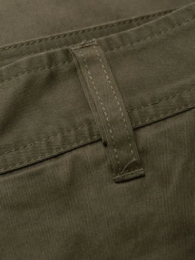 Shop Diesel Cargo Pocket Chinos In Green