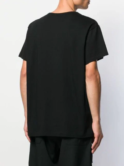 Shop Yohji Yamamoto Spider Print T-shirt In Black