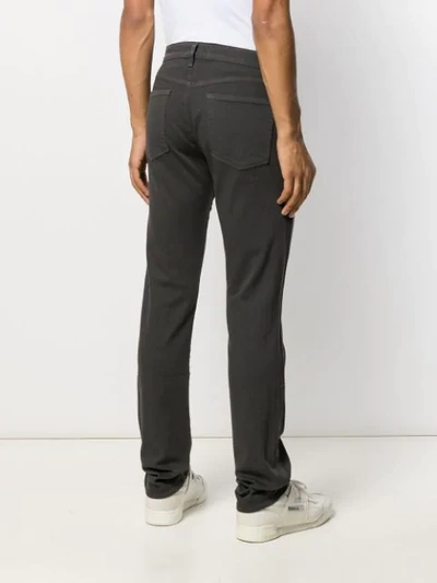 Shop J Brand Tyler Trousers In Grey