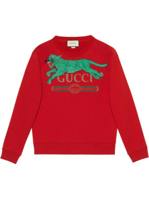 tiger sweatshirt gucci