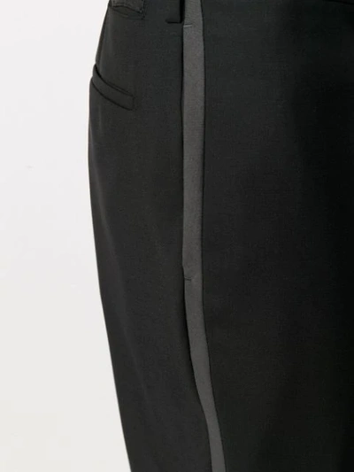 Shop Prada Slim Tailored Trousers In Fon5a