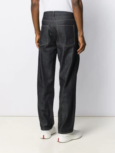 Jil Sander Loose-cut Five-pocket Jeans In Blue