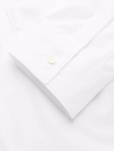 Shop Comme Des Garçons Shirt Zip Detail Shirt In White