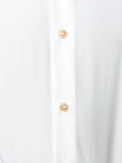 Shop Paul Smith Long Sleeve Shirt In White