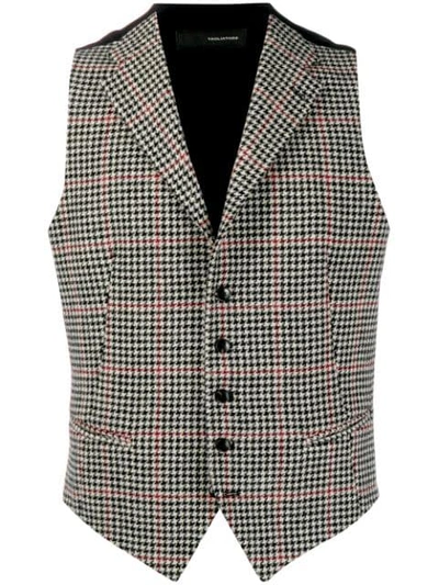 Shop Tagliatore Dennis Waistcoat In N1053 Multicolor