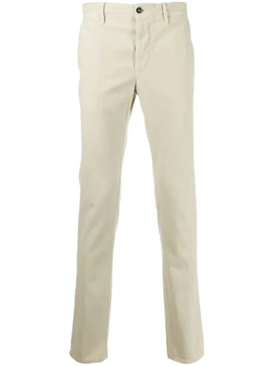 Shop Incotex Slim Fit Jeans In Neutrals