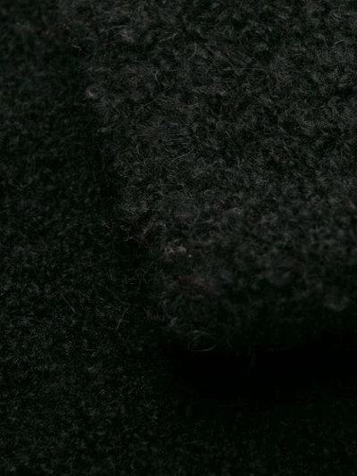 针织圆领毛衣