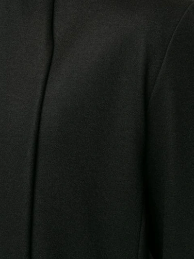 Shop Attachment Open Front Coat In Black