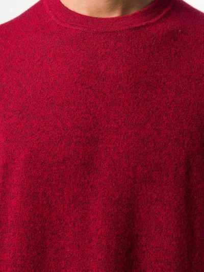 Shop Theory Crew Neck Jumper In Red