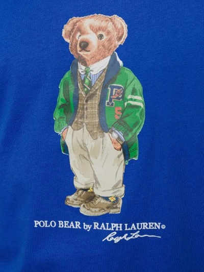 Shop Polo Ralph Lauren 'polo Bear' T-shirt In Blue
